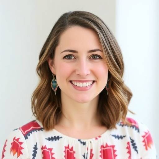 Portrait of Amelia Hayes, Founder of EverBloom Furnishings.